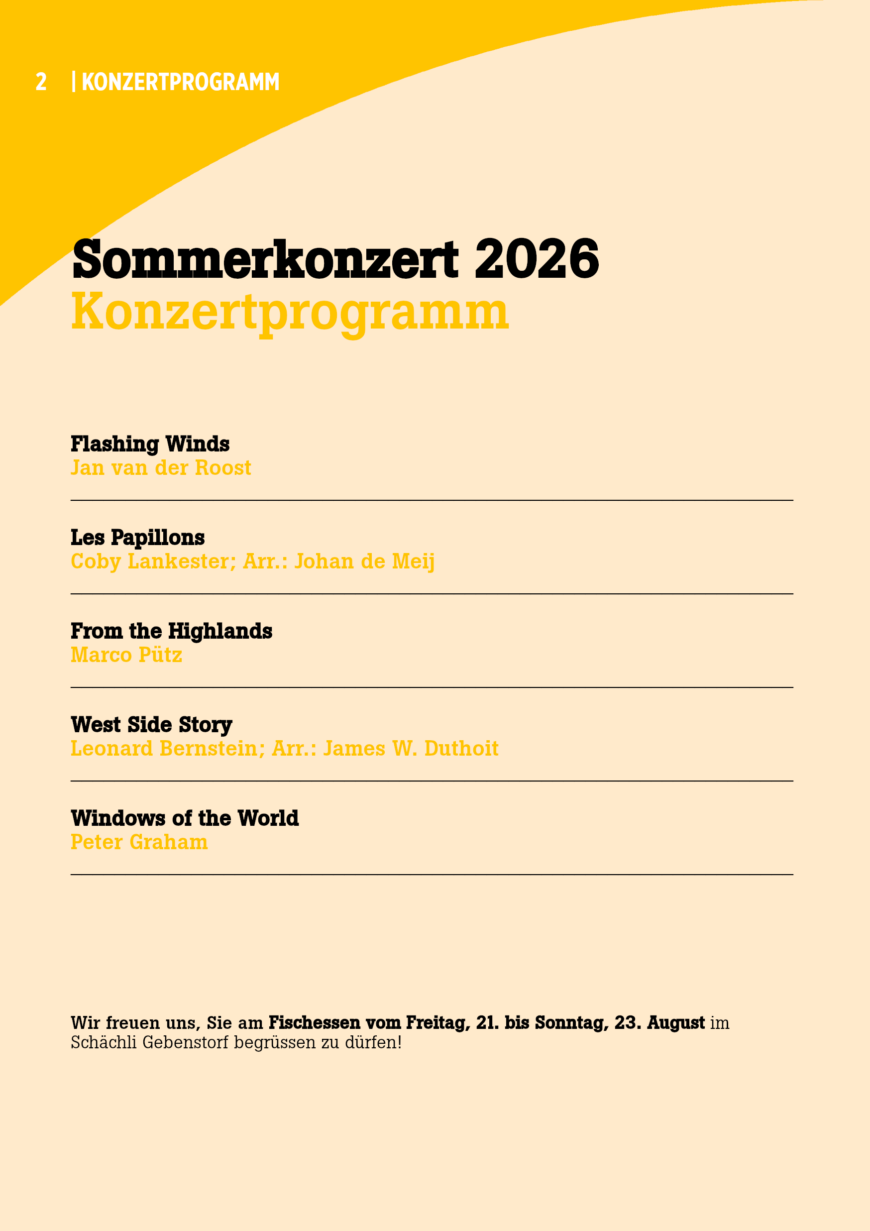 2 SOK A5 Flyer Konzertprogramm